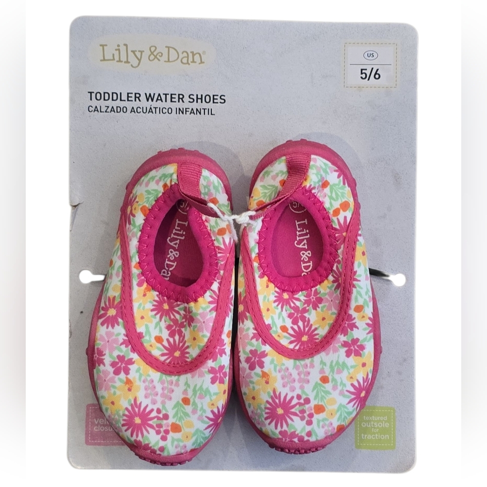 Girls Floral Water Shoes - Picture 2 of 5